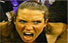 This is the picture of Stephanie McMahon leaving the WWF